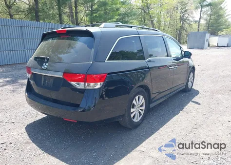 2016 Honda Odyssey Ex-L из США, поврежденный, VIN 5FNRL5H64GB103647